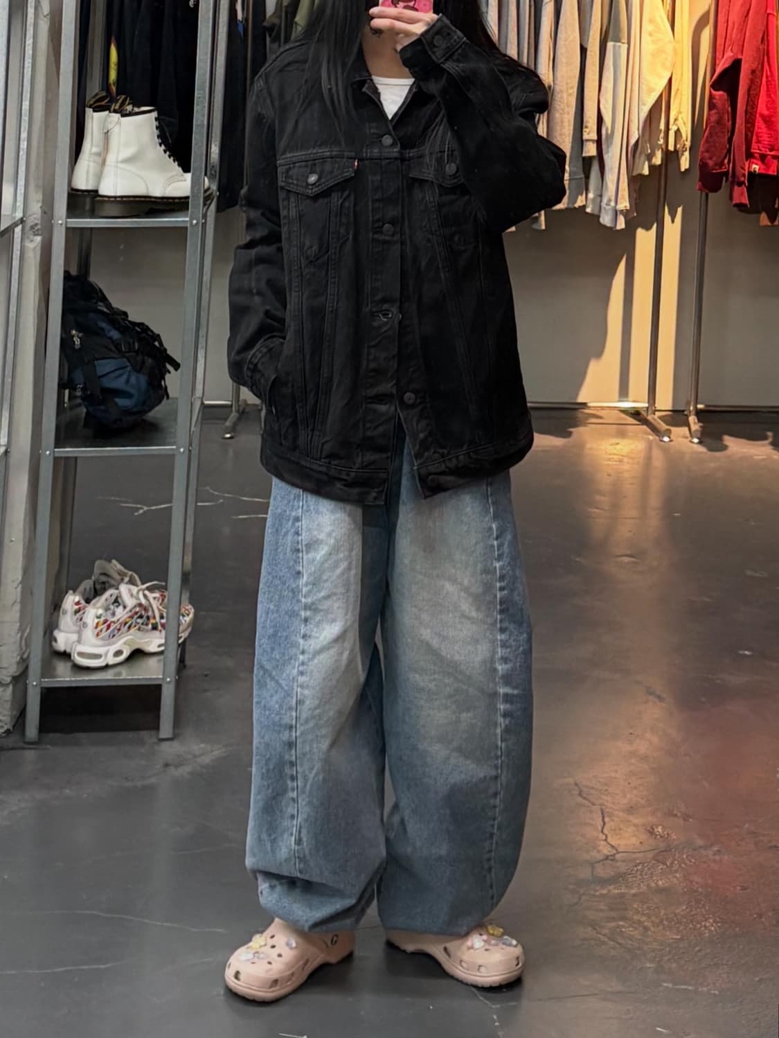 리바이스 블랙데님 트러커 자켓 A3188 상품이미지1