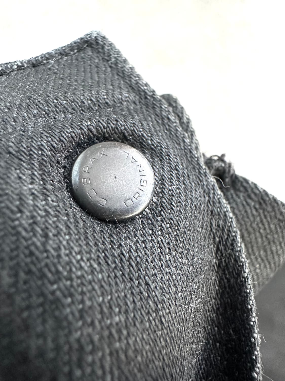 디올 옴므 07fw 블랙 왁스코팅진 상품이미지8