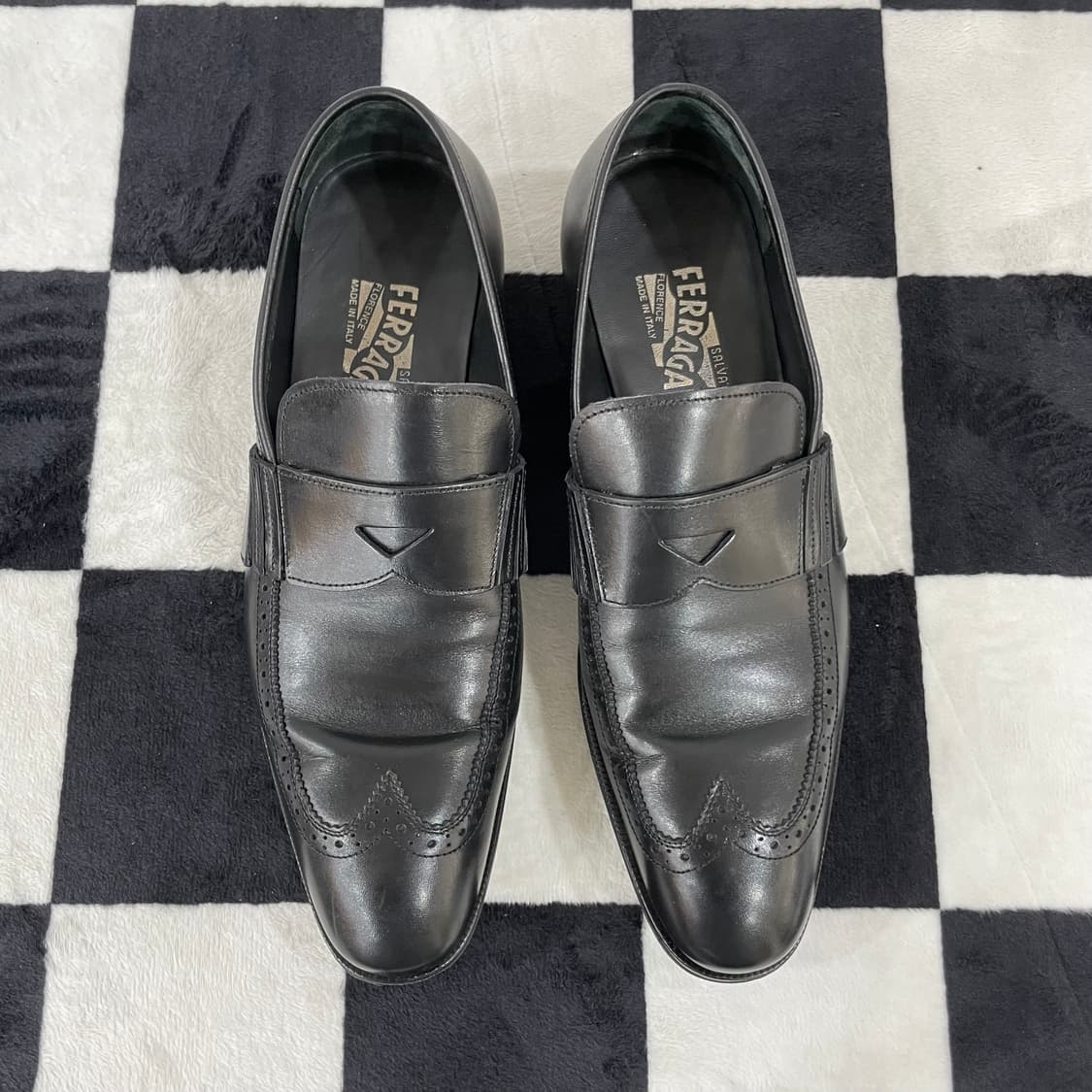 페라가모 더비 슈즈 255mm 상품이미지2