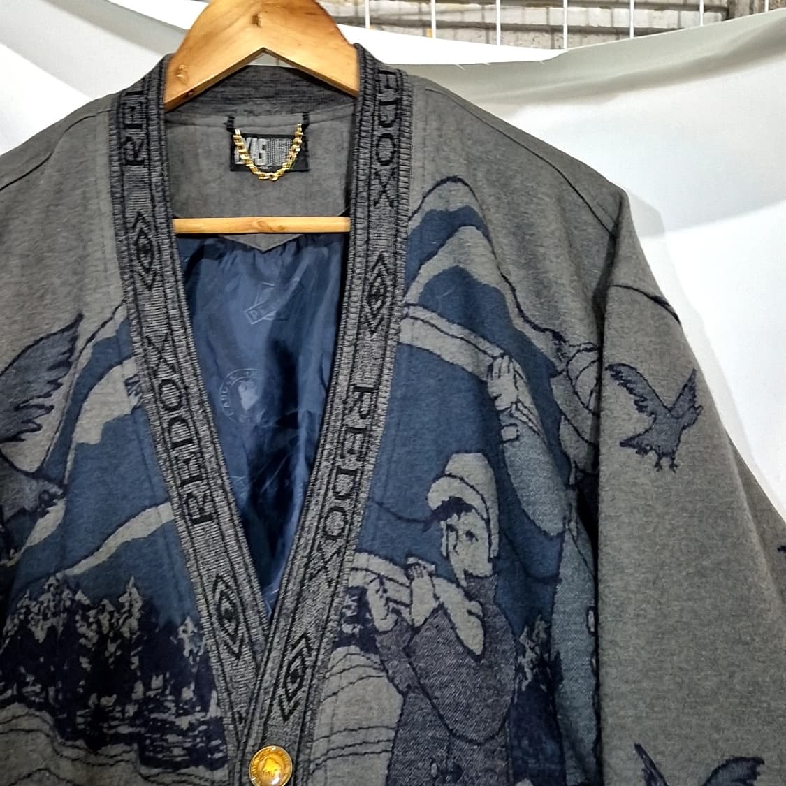 REDOX 패턴 가디건 상품이미지2