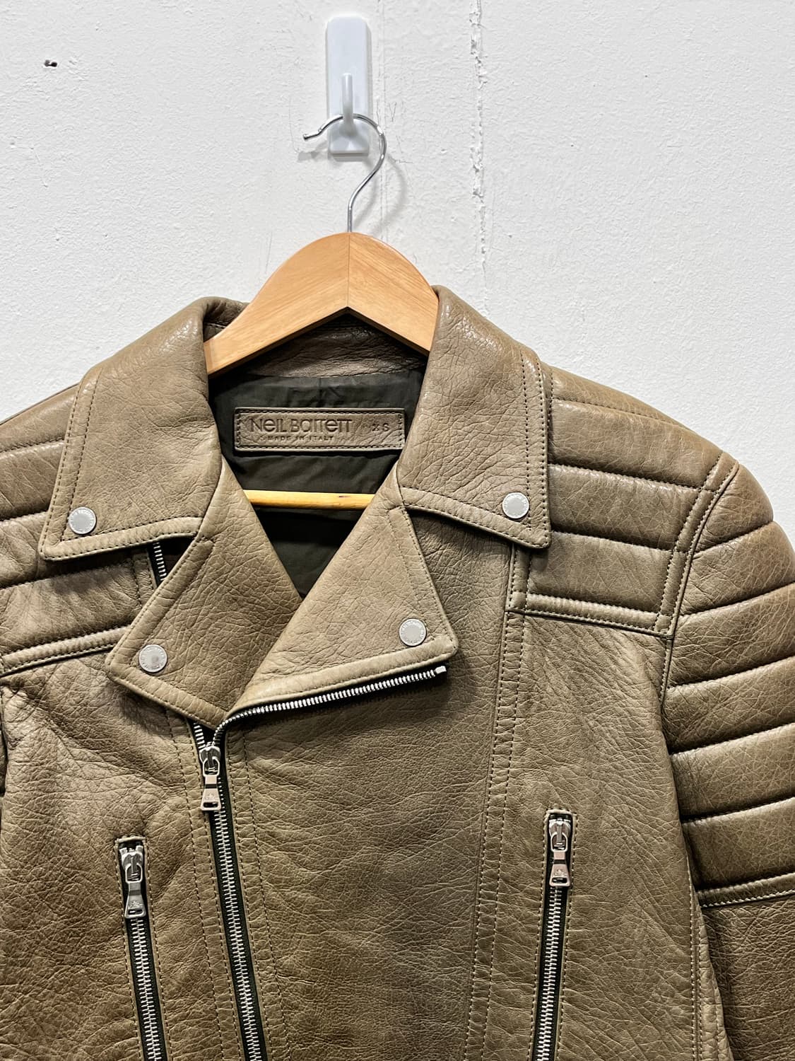 닐바렛 Nell Barrett 양가죽 라이더 자켓 xs 상품이미지3