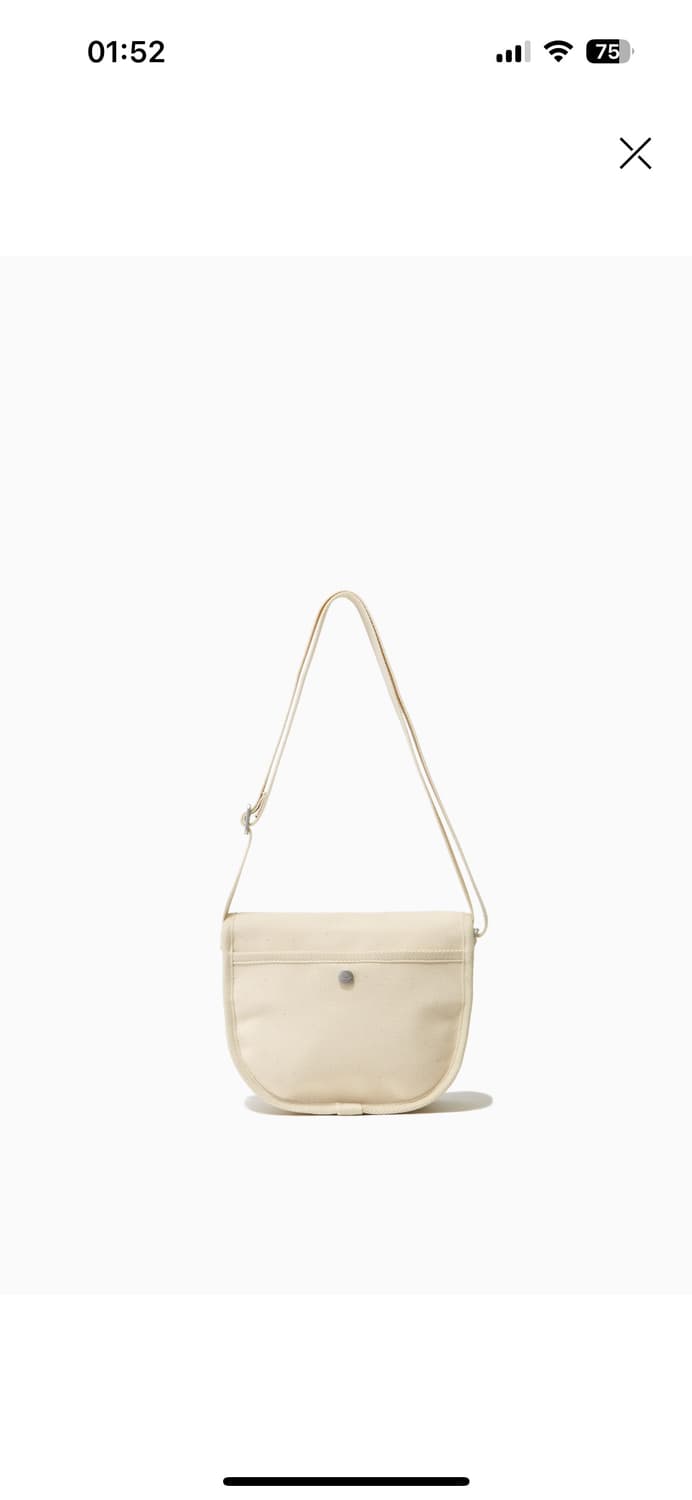 [새상품] 단톤 캔버스 크로스백 상품이미지8