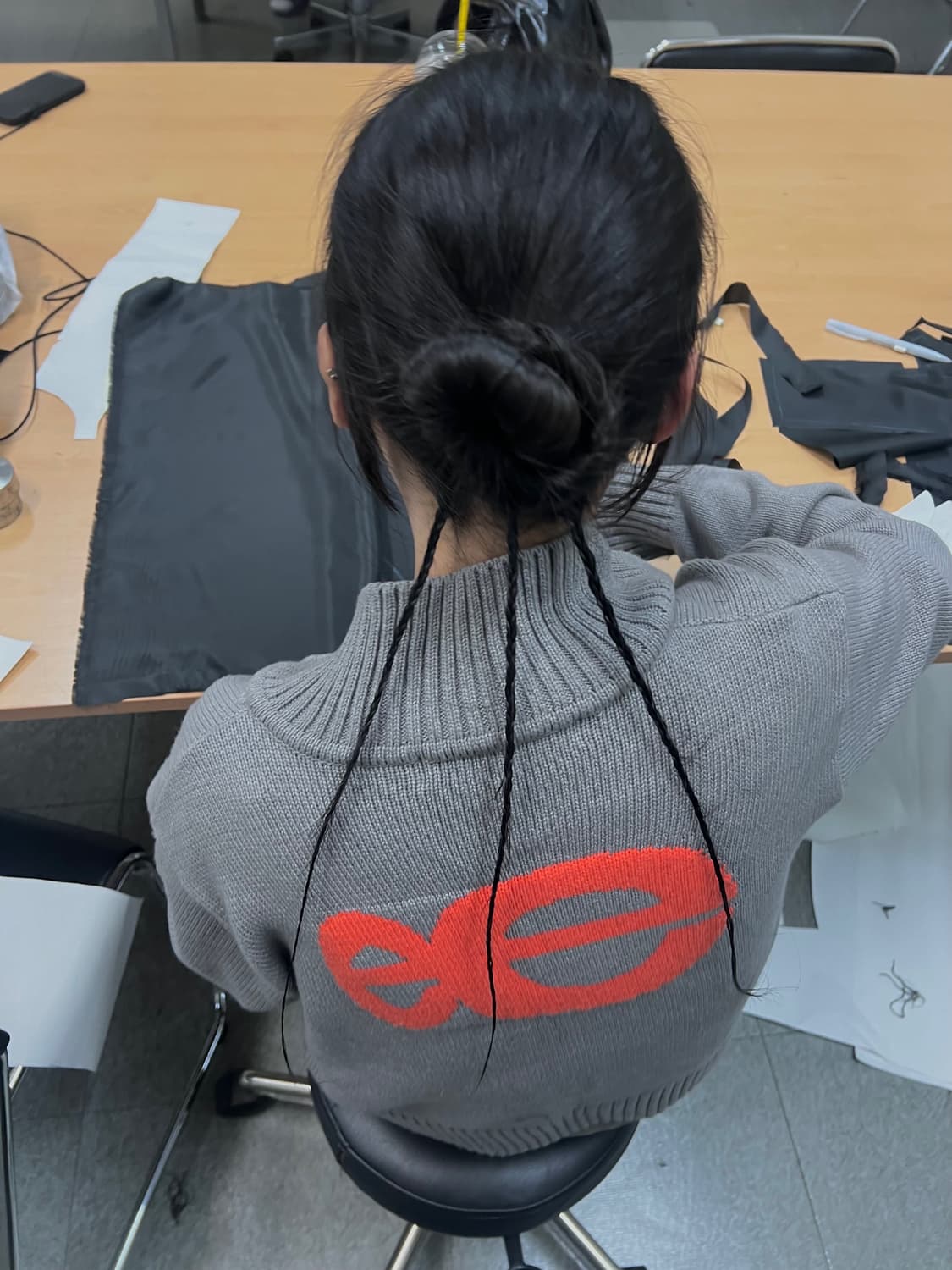 엔조블루스 니트집업 상품이미지3