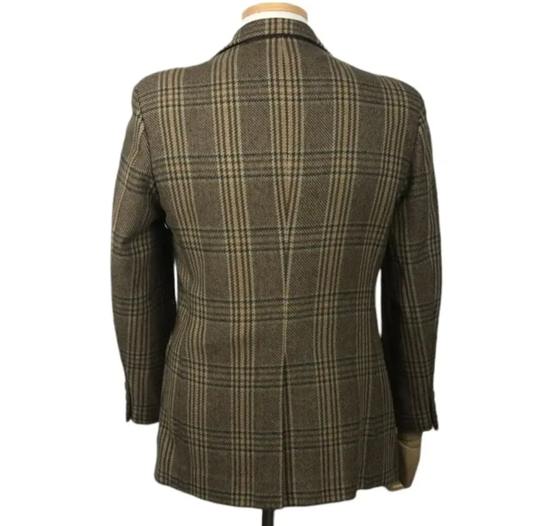 (m) 90s 버버리 블레이저자켓 burberry 버버리빈티지 체크자켓 상품이미지5