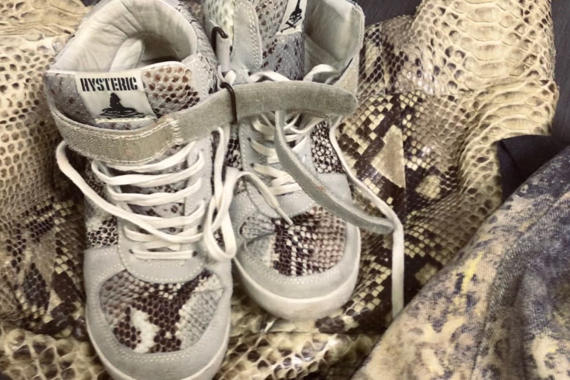 히스테릭글래머 하이탑 웨지힐 상품이미지1