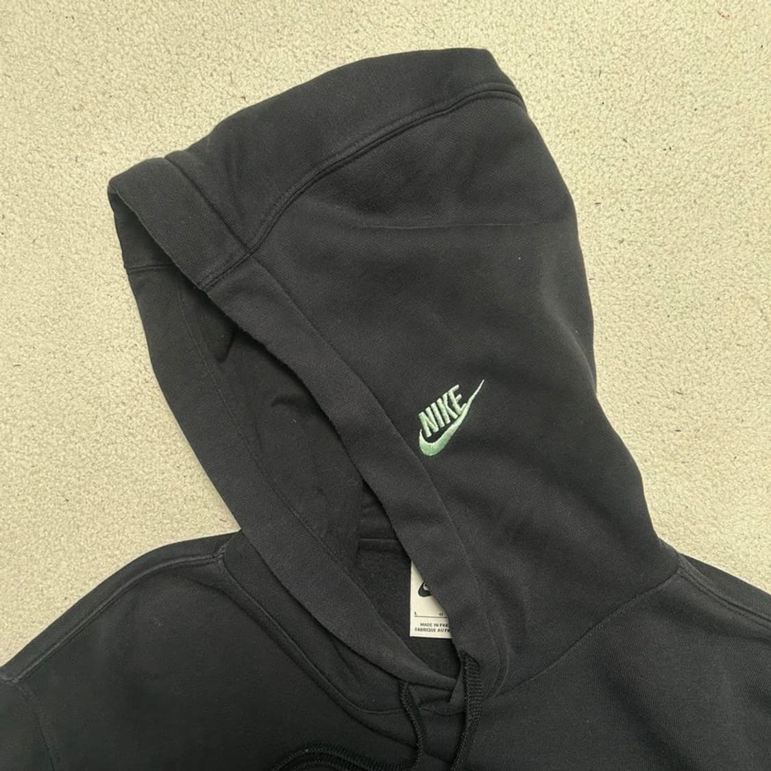 나이키 NSW 에센셜 풀오버 후드 블랙 L 상품이미지5