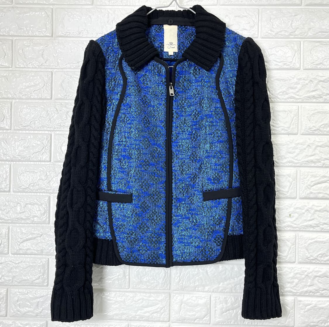 오즈세컨 니트집업 (55) 상품이미지1