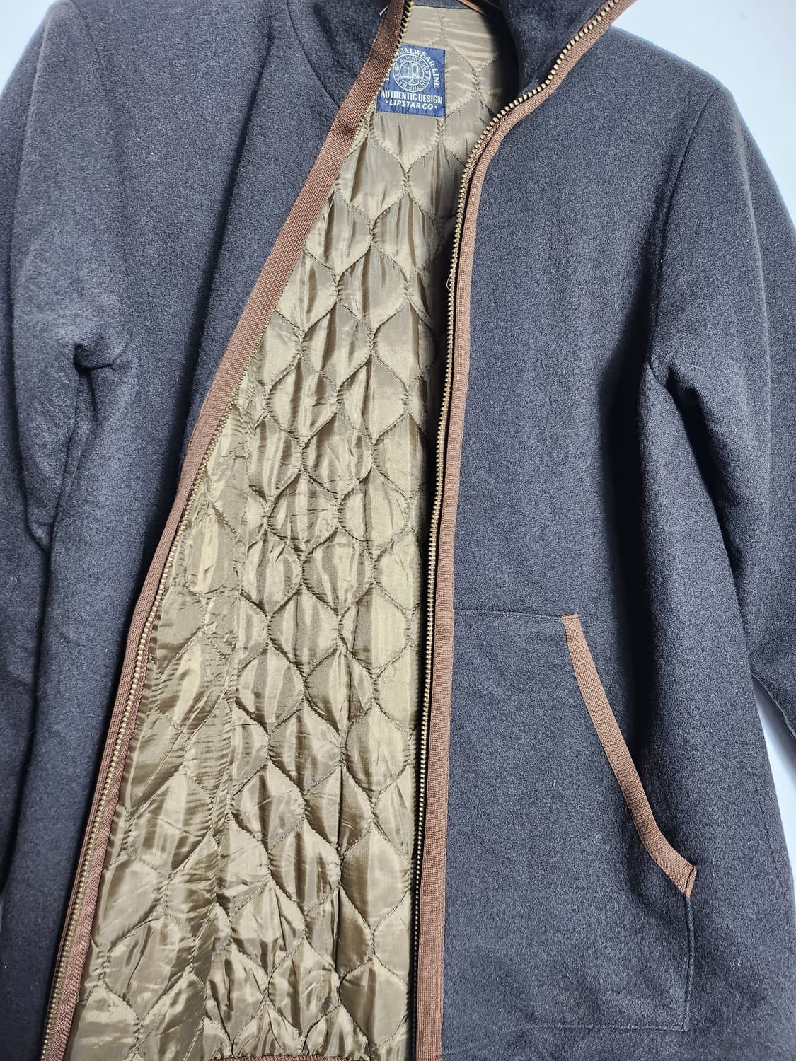 립스타 울 퀄팅자켓 상품이미지4