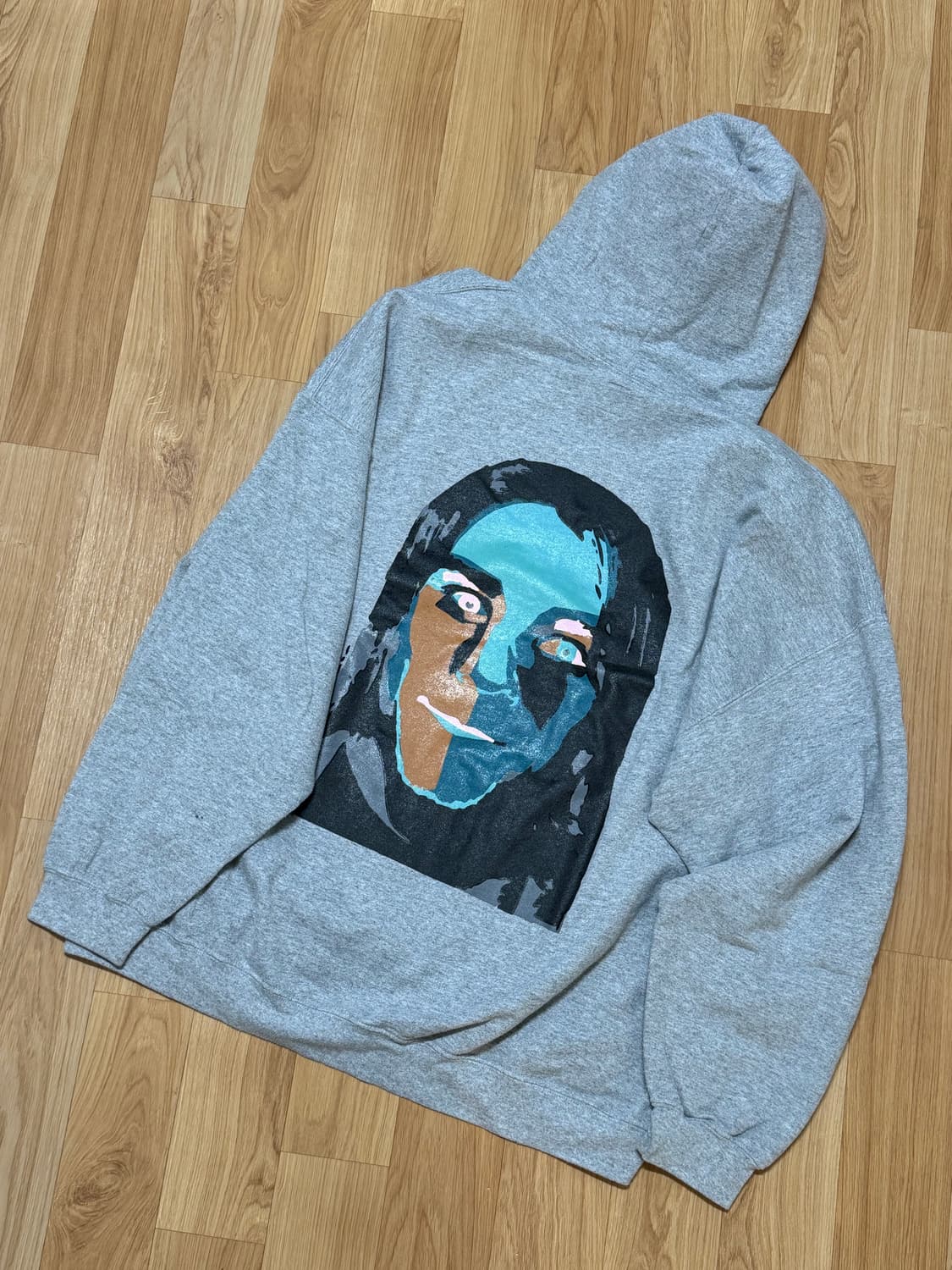 AIE SONG 3 커트코베인 오버사이즈 후드티 상품이미지3