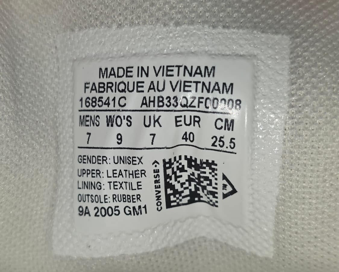 [S급] 컨버스 올스타 브라운 베이지 배색 (255) 상품이미지10