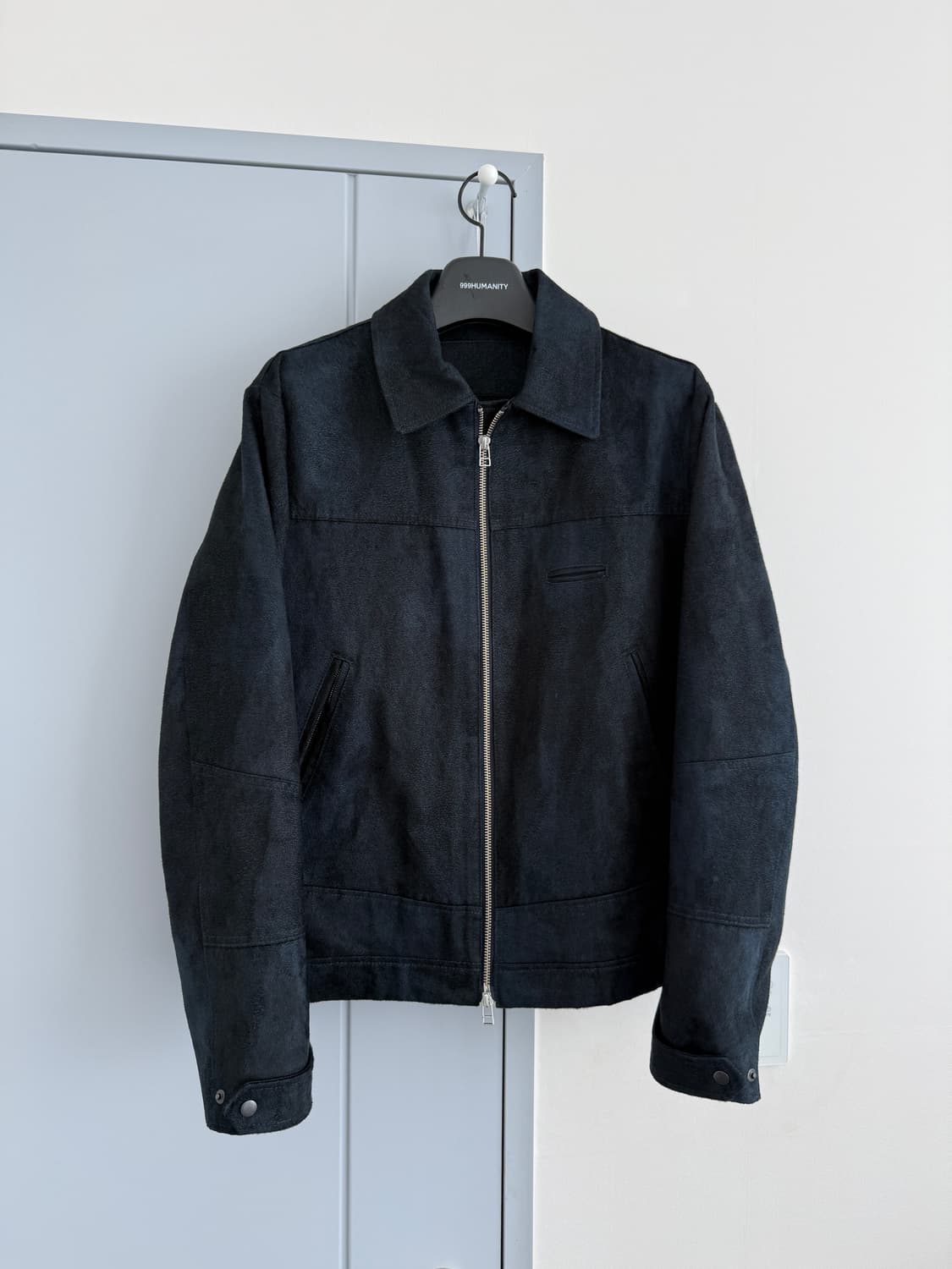 999휴머니티 헤리티지 폭스 스웨이드 자켓 상품이미지1