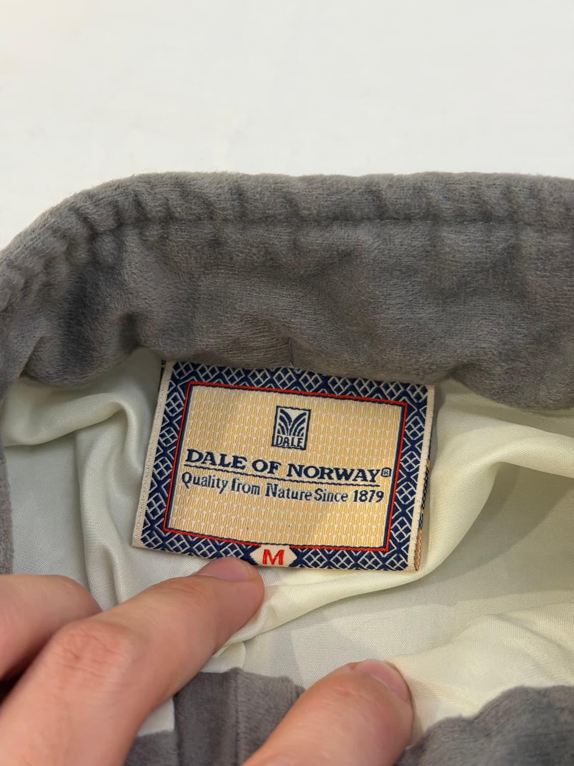 데일 오브 노르웨이 빈티지 노르딕 니트 집업 가디건 아이보리 상품이미지6