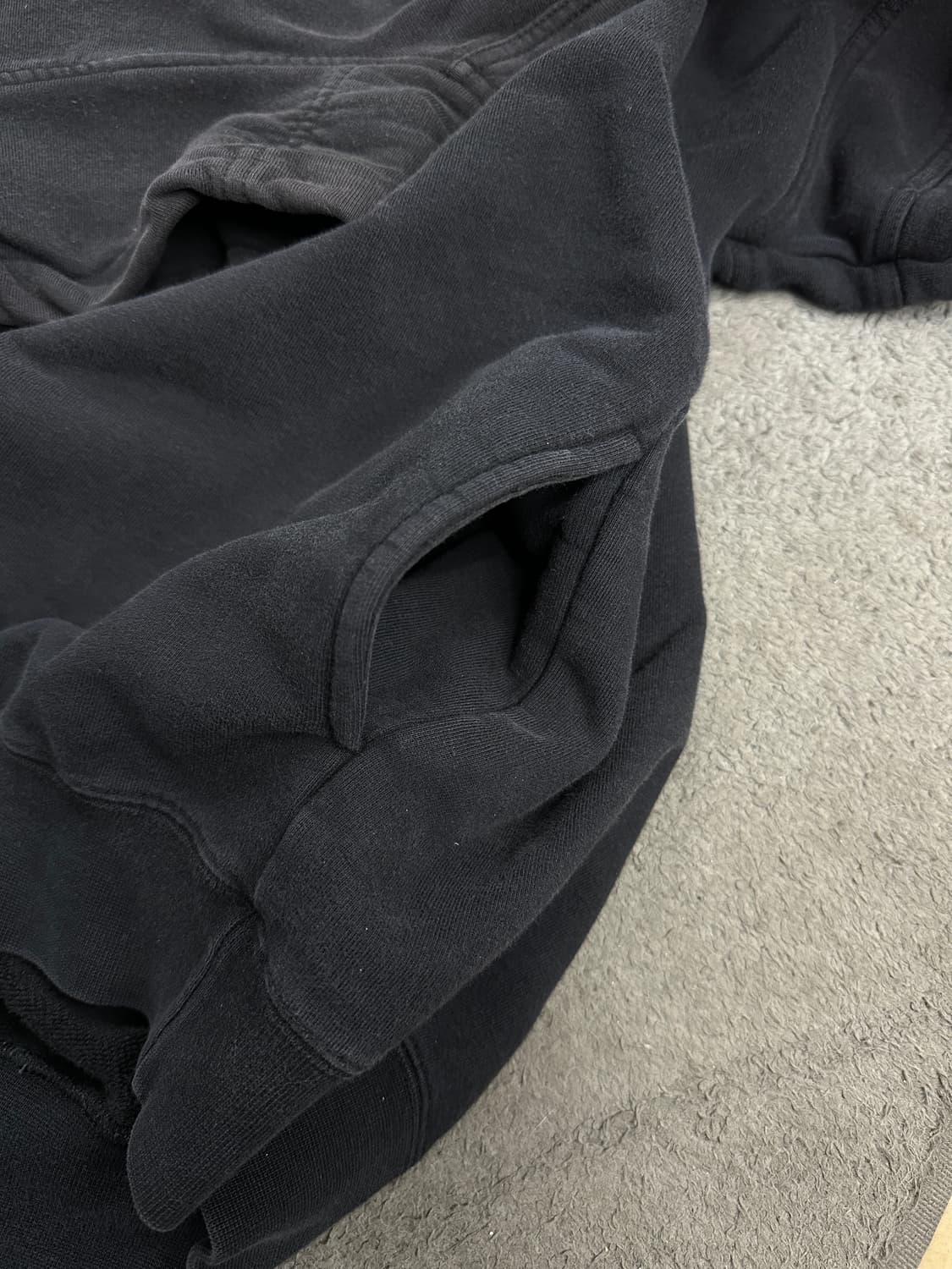 80s HUGO BOSS 풀집업 스웻셔츠 L 상품이미지5