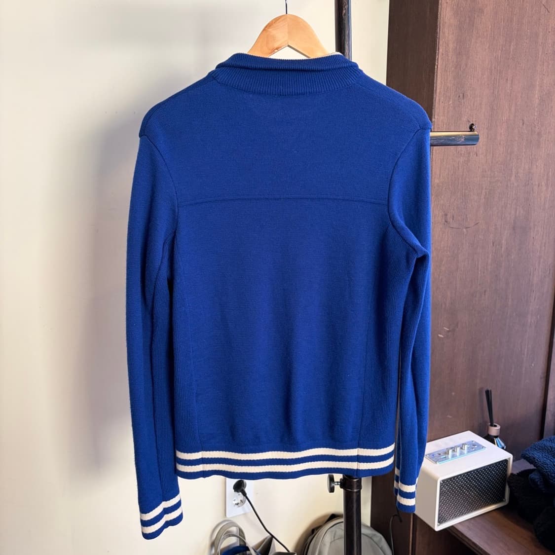 15405 - 라코스테 블루 울 니트 집업 (울 100%) 상품이미지7