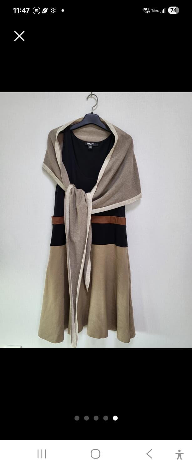 캐시미어 울 혼방 숄겸 머플러 새상품 남녀공용  상품이미지3