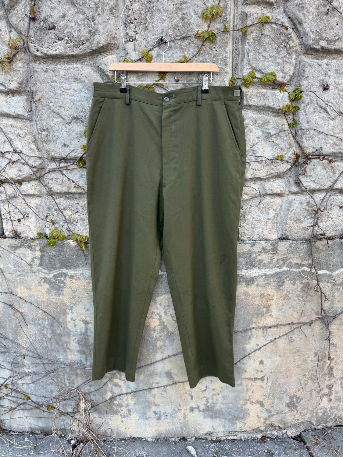 70s 미군 오리지널 m-51 울 필드 팬츠 트라우저 L-R 상품이미지1