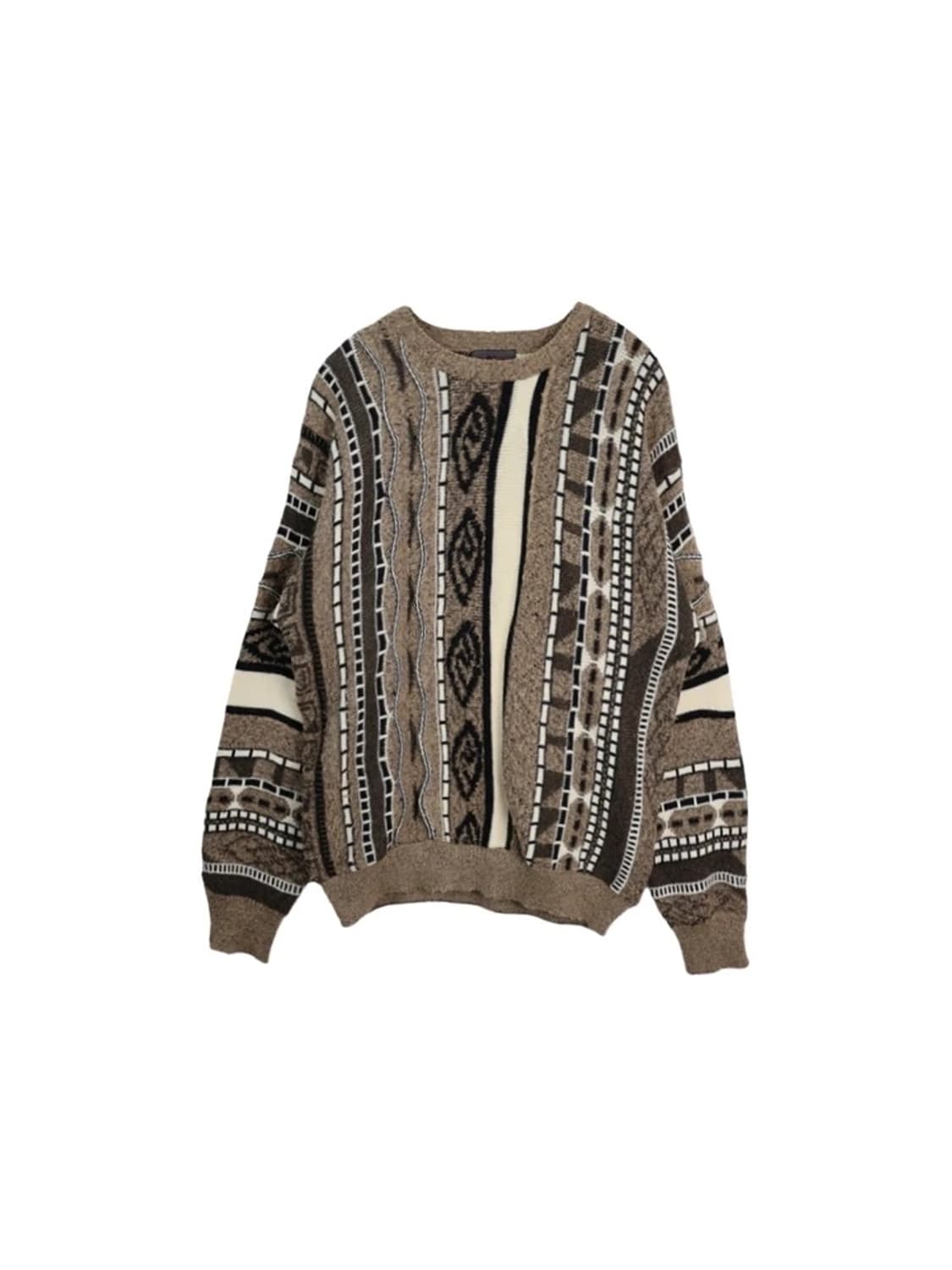 Vintage Pattern Knit Japan Made 상품이미지3