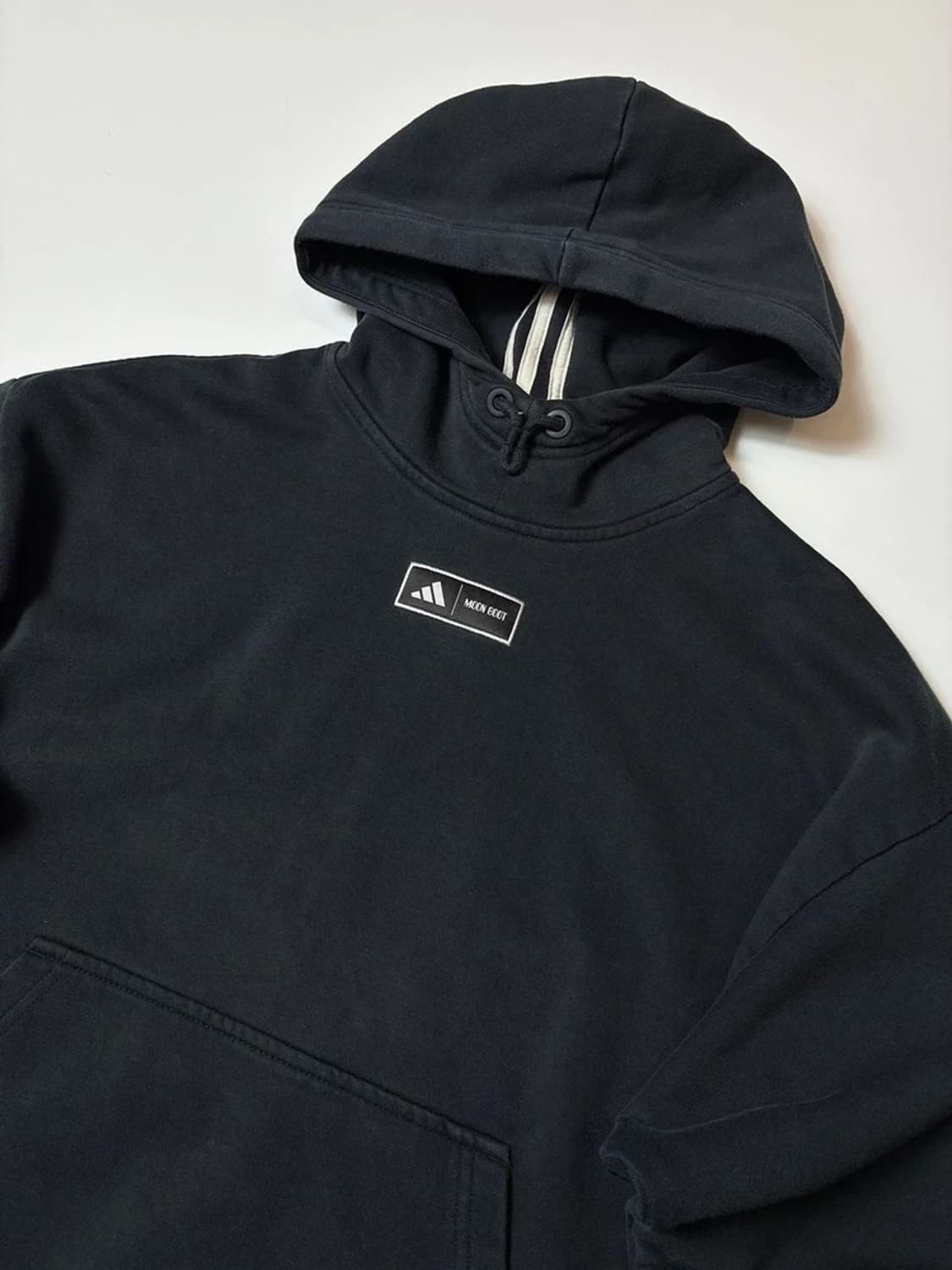 아디다스 x 문부츠 24FW 드롭 숄더 헤비코튼 후드티 PN8720 상품이미지2