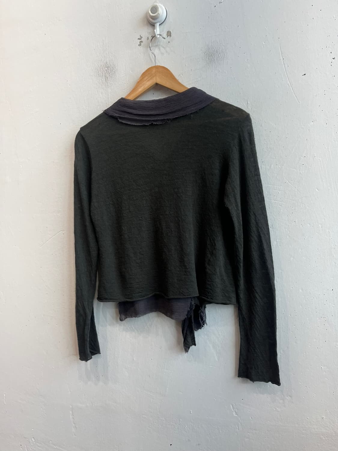 pas de calais 퓨어린넨 가디건 Made in JAPAN 상품이미지3