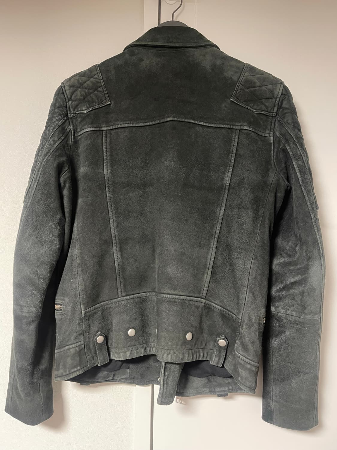 올세인츠 KITSIR BIKER (블랙 워시드) 상품이미지3