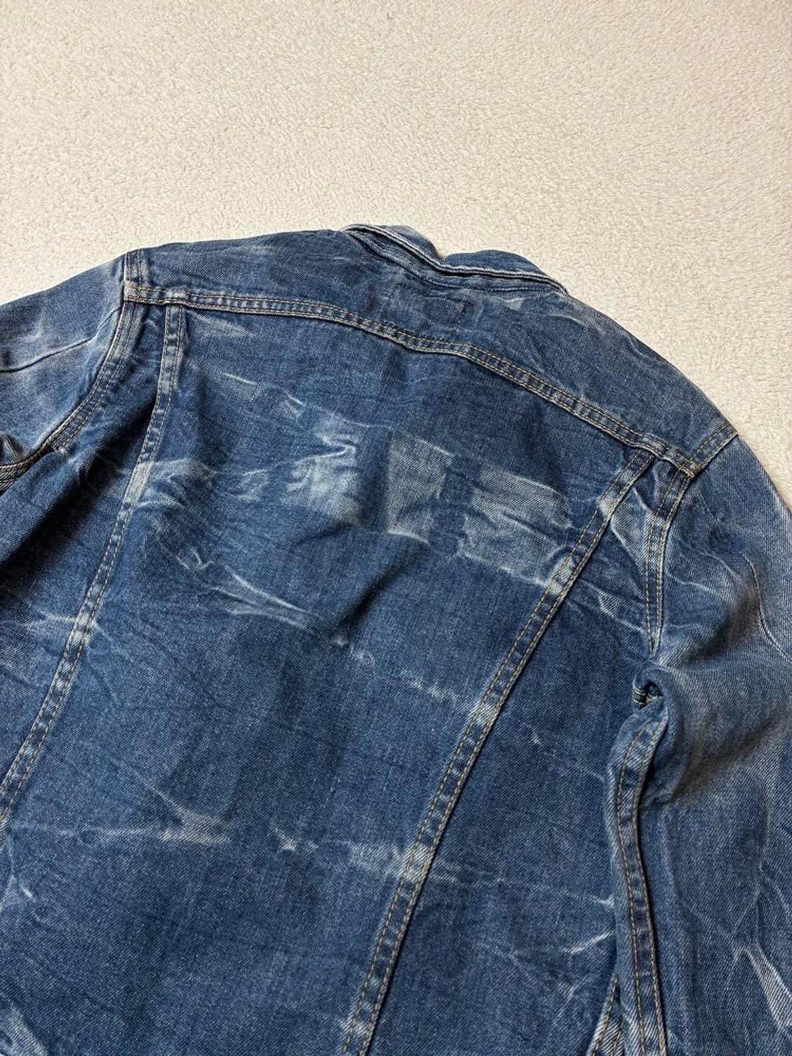 Lee 리 90's 버튼 에이징 데님 트러커 자켓 PN7748 상품이미지5