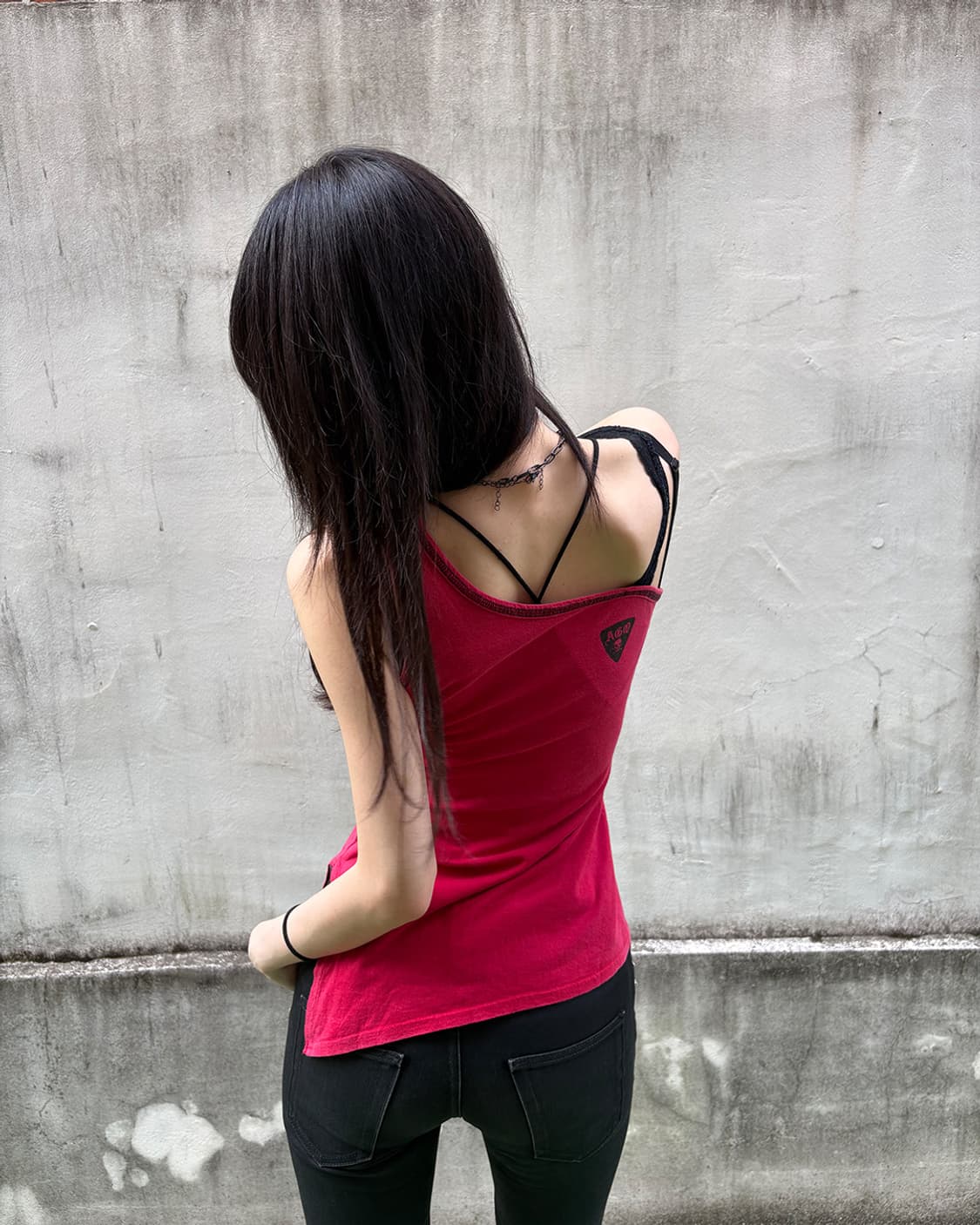 Algon Quins rock punk sleeveless 상품이미지3