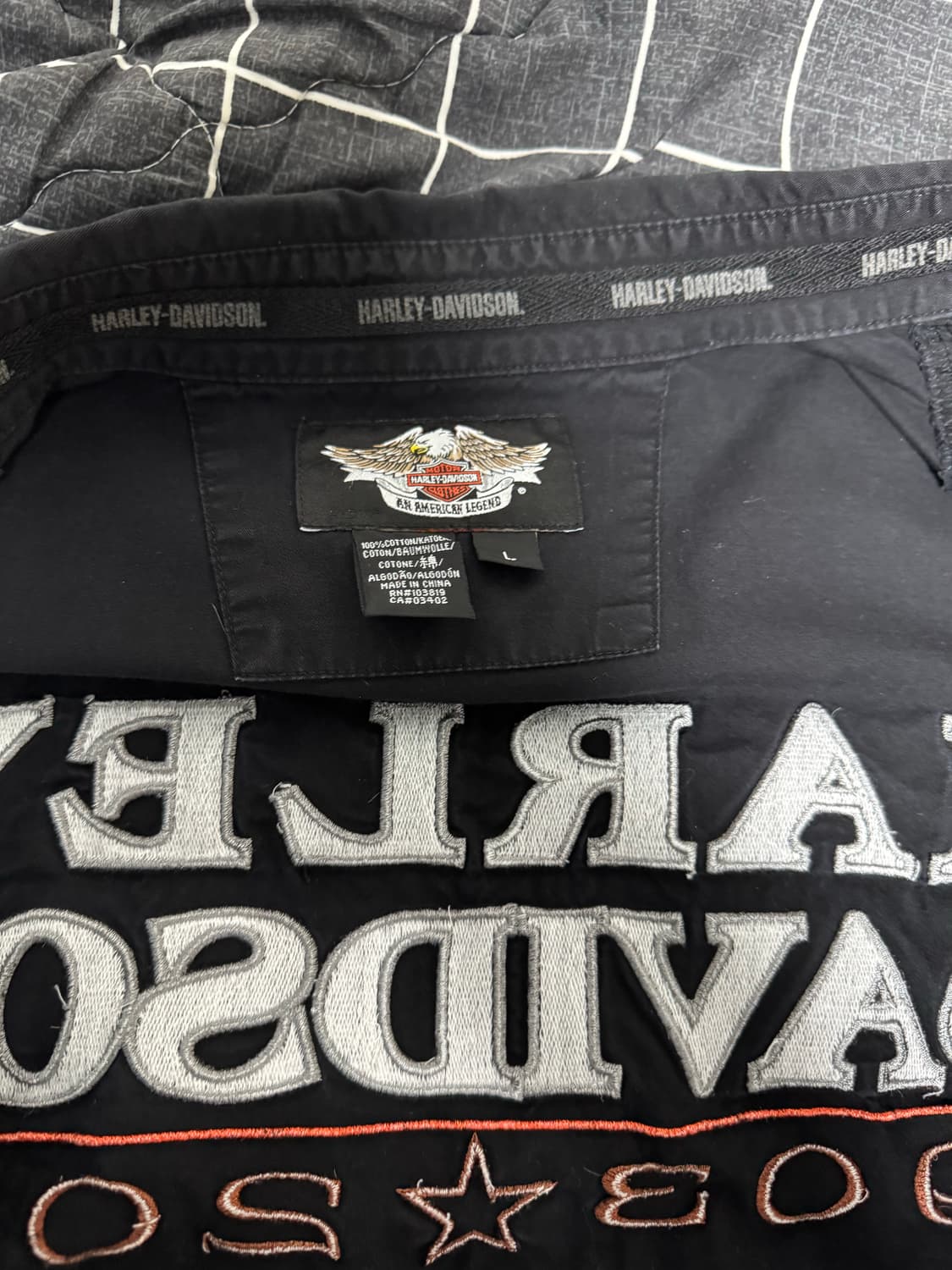 할리데이비슨 오버핏 셔츠 상품이미지3