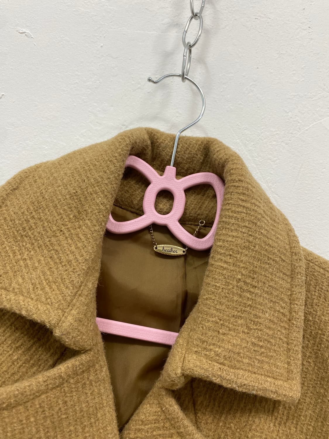 [HEATHER] 라떼갸루 리락쿠마 숏코트 상품이미지6