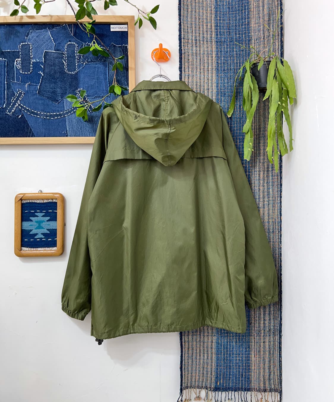 HANES  Poly Raglan Zip-Up Jacket  상품이미지2