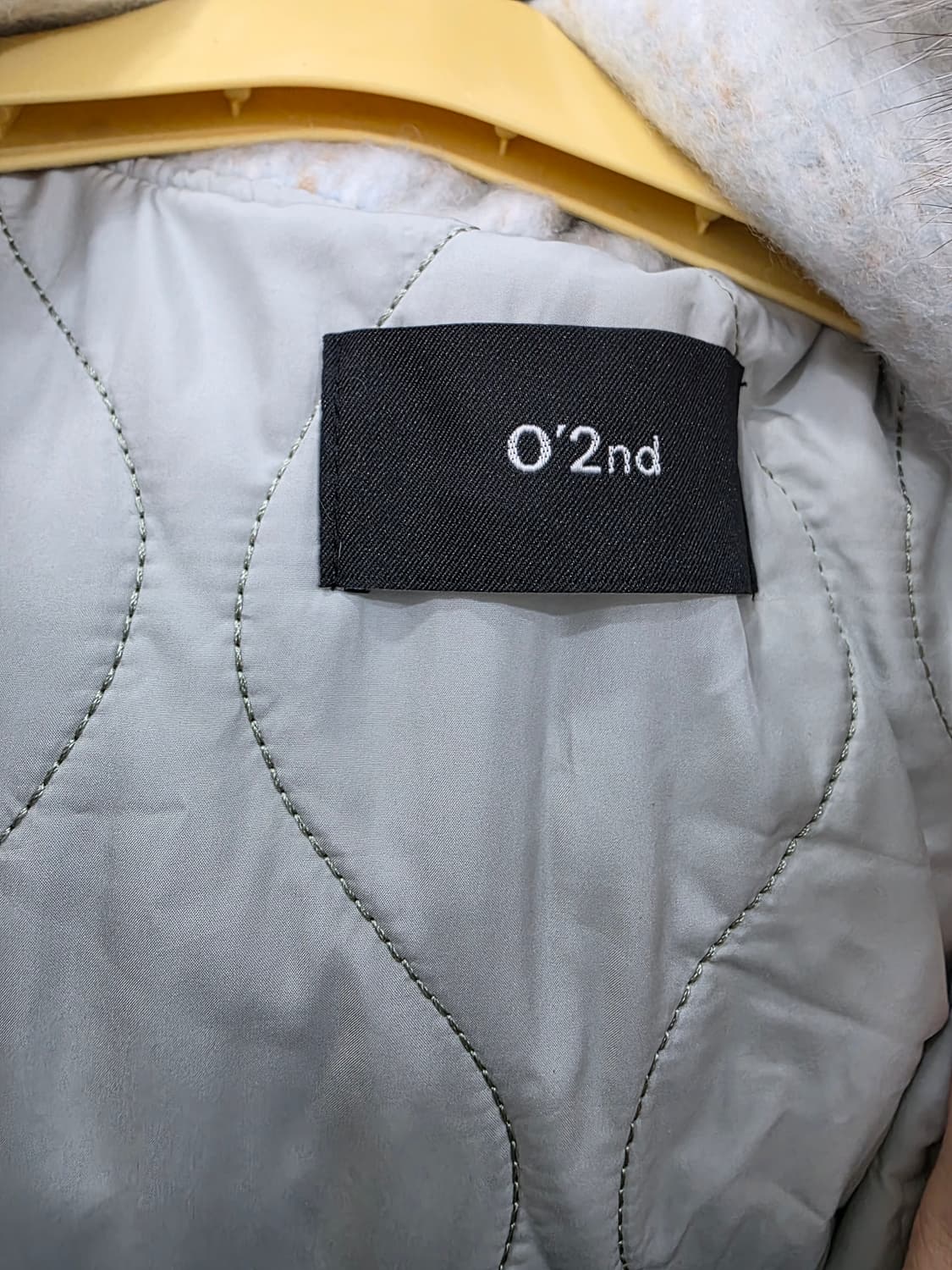 오즈세컨 여성 데님 폭스 야상 자켓 상품이미지5