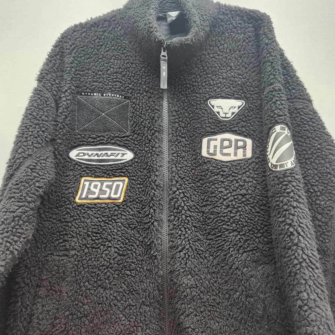 다이나핏 로고 와펜 매버릭 후리스 자켓 XL(2XL) 상품이미지2