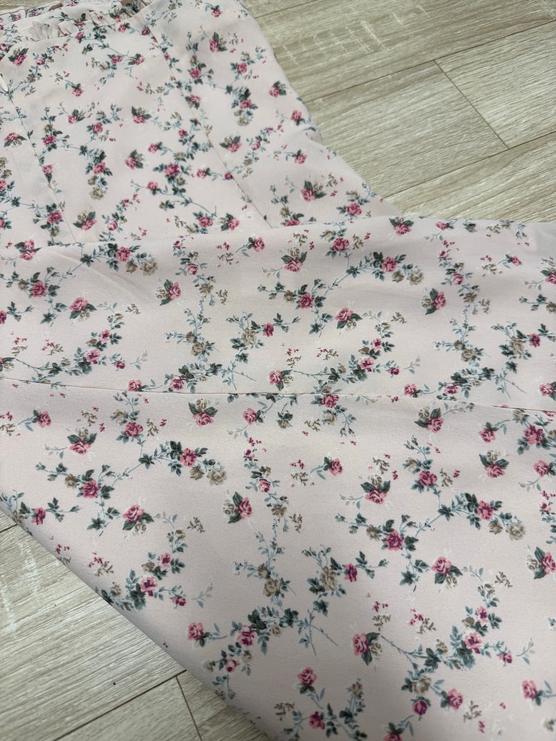 낫유어로즈 프릴 미니 드레스 핑크 m 상품이미지4