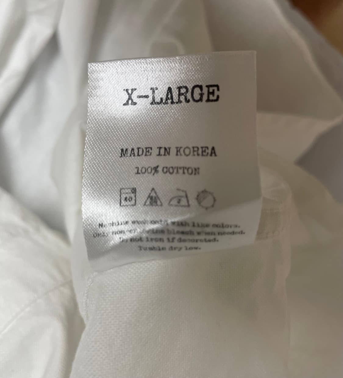 [XL] 프랭크제이 옥스포드 셔츠 화이트 상품이미지5