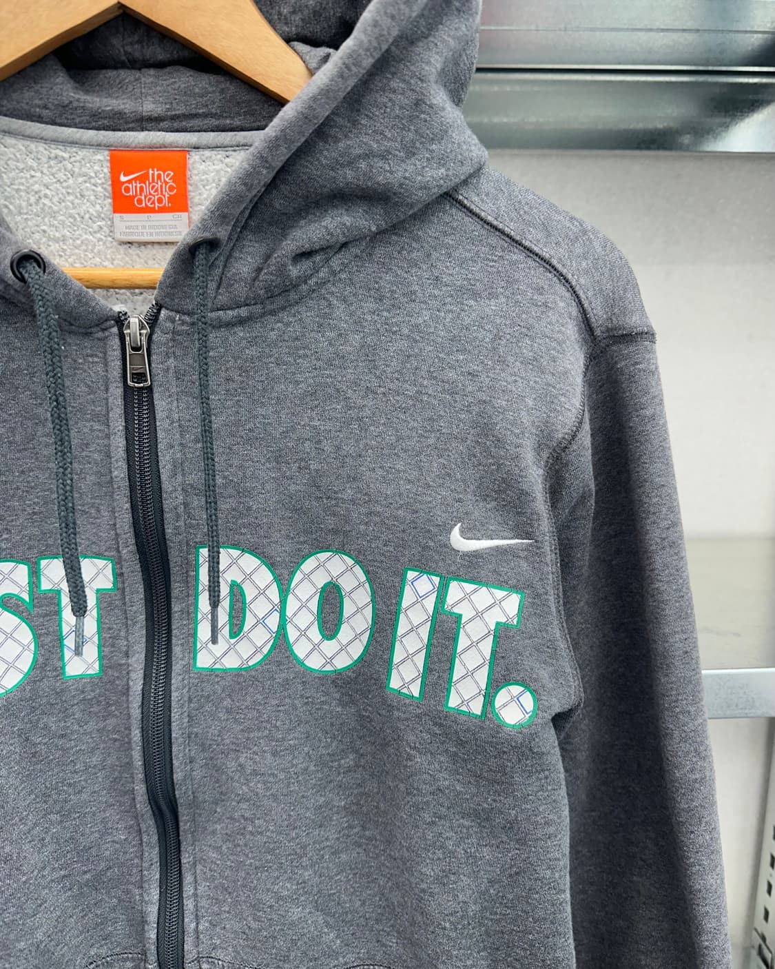 (WOMEN)나이키 크롭 후드 집업-M1469 상품이미지4