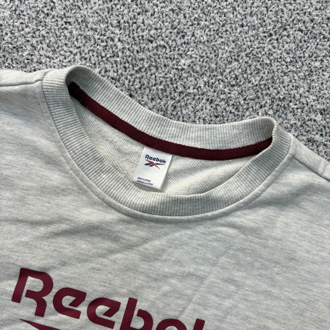 M 리복 맨투맨 긴팔티 스웻셔츠 0310J 상품이미지2