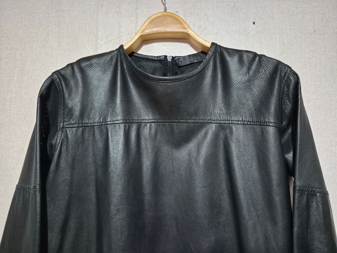 En Noir 옹느와르 레더 롱슬리브  상품이미지3