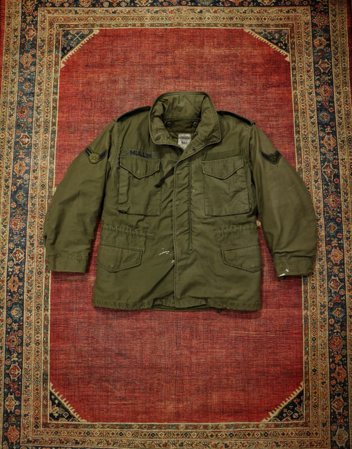 70s 오리지널 밀리터리 m65필드자켓 내피포함 판매 상품이미지1