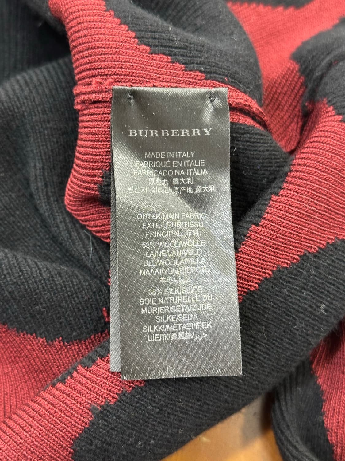 버버리 프로섬 캐시미어 울 니트 상품이미지8