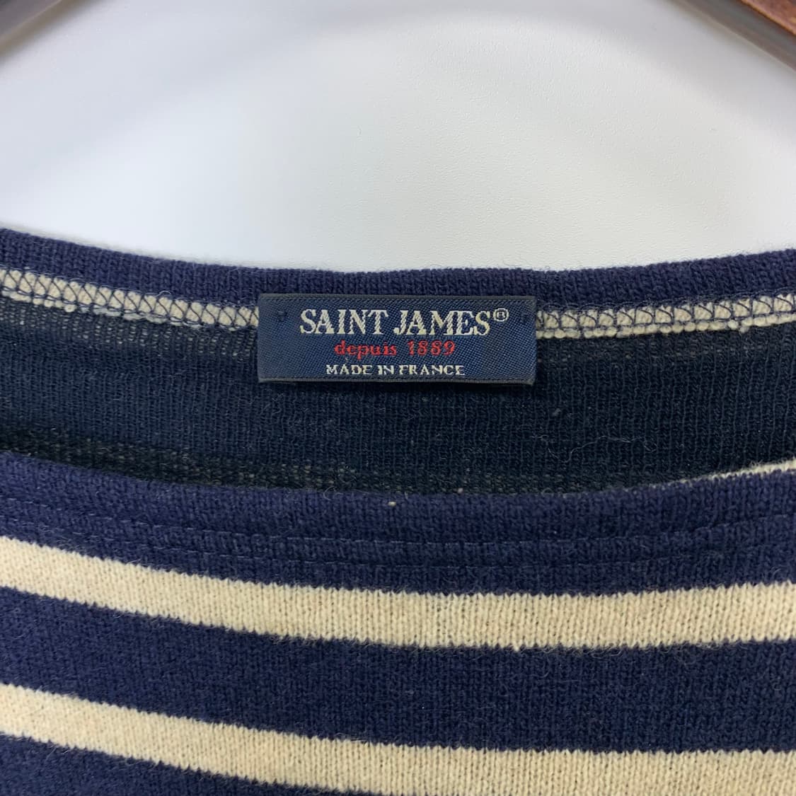 세인트제임스 단가라 스트라이프 니트 상품이미지5