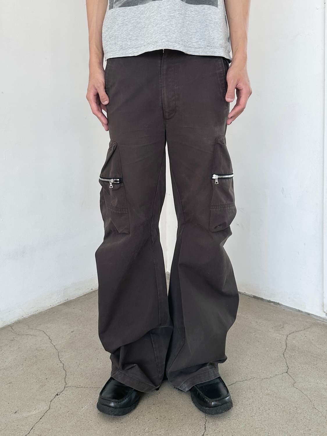 cmmawear 커브드 카고 팬츠 상품이미지1