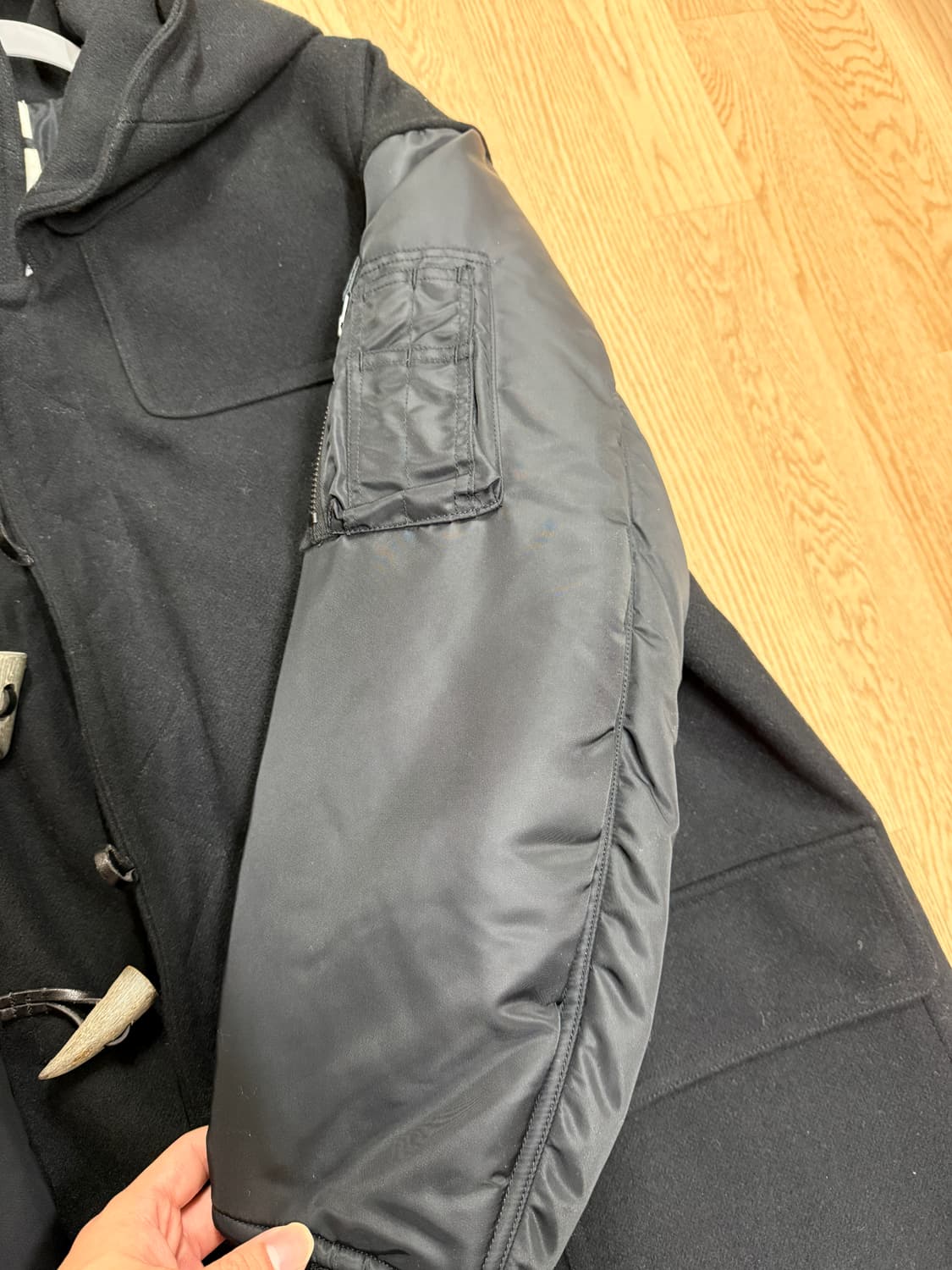 Markaware 마카웨어 23aw 오가닉 울 멜튼 코트 2사이즈 팝니다 상품이미지6