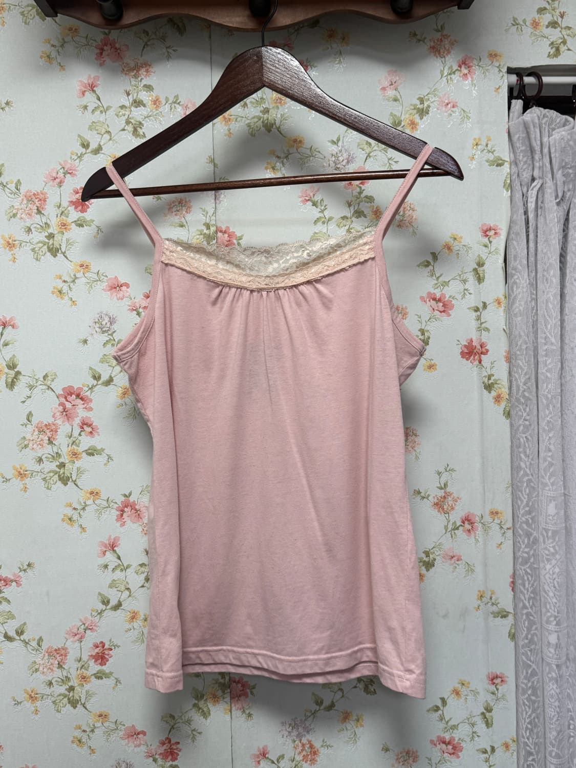 베이비 핑크 빈티지 슬리브리스 상품이미지1