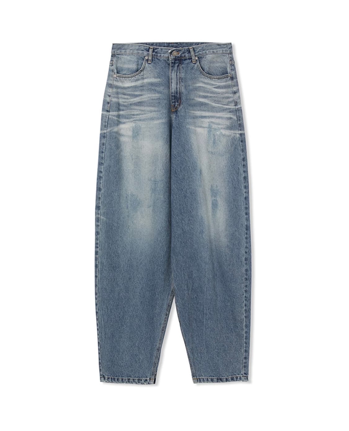 DNSR 어썸 배기 데님팬츠 블루 L 상품이미지5