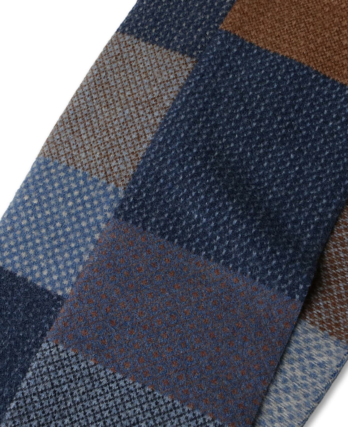 드레익스 [Drake's] 패치워크 유니크 머플러 유나이티드 애로우즈 상품이미지2