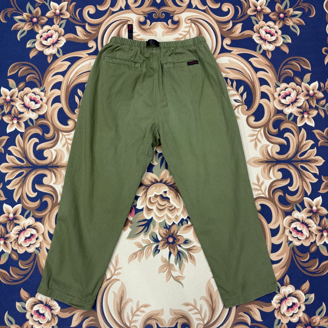 (S) 그라미치 Gramicci 코튼 밴딩팬츠(올리브) 상품이미지4