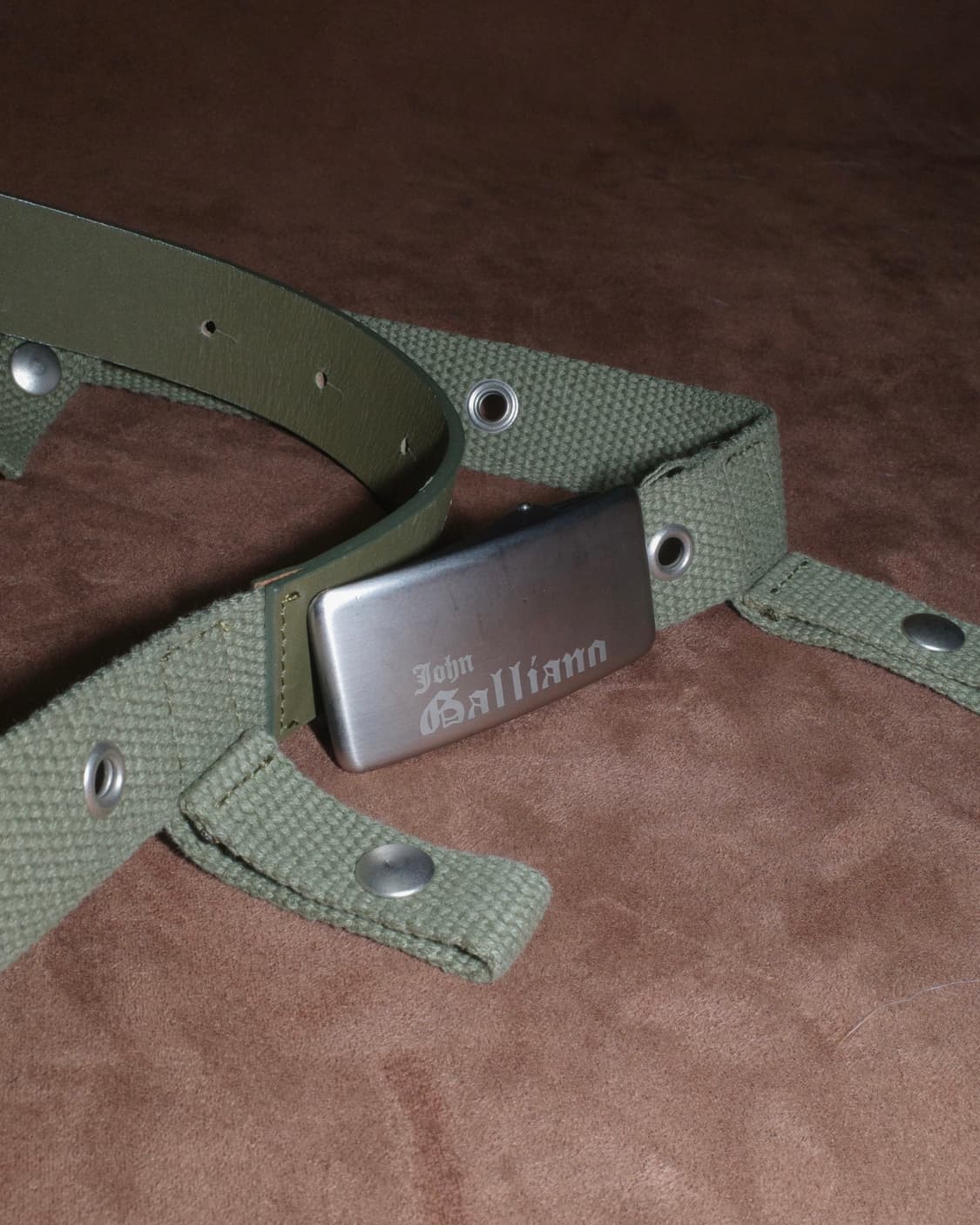 존갈리아노 도킹 밀리터리 벨트 상품이미지2