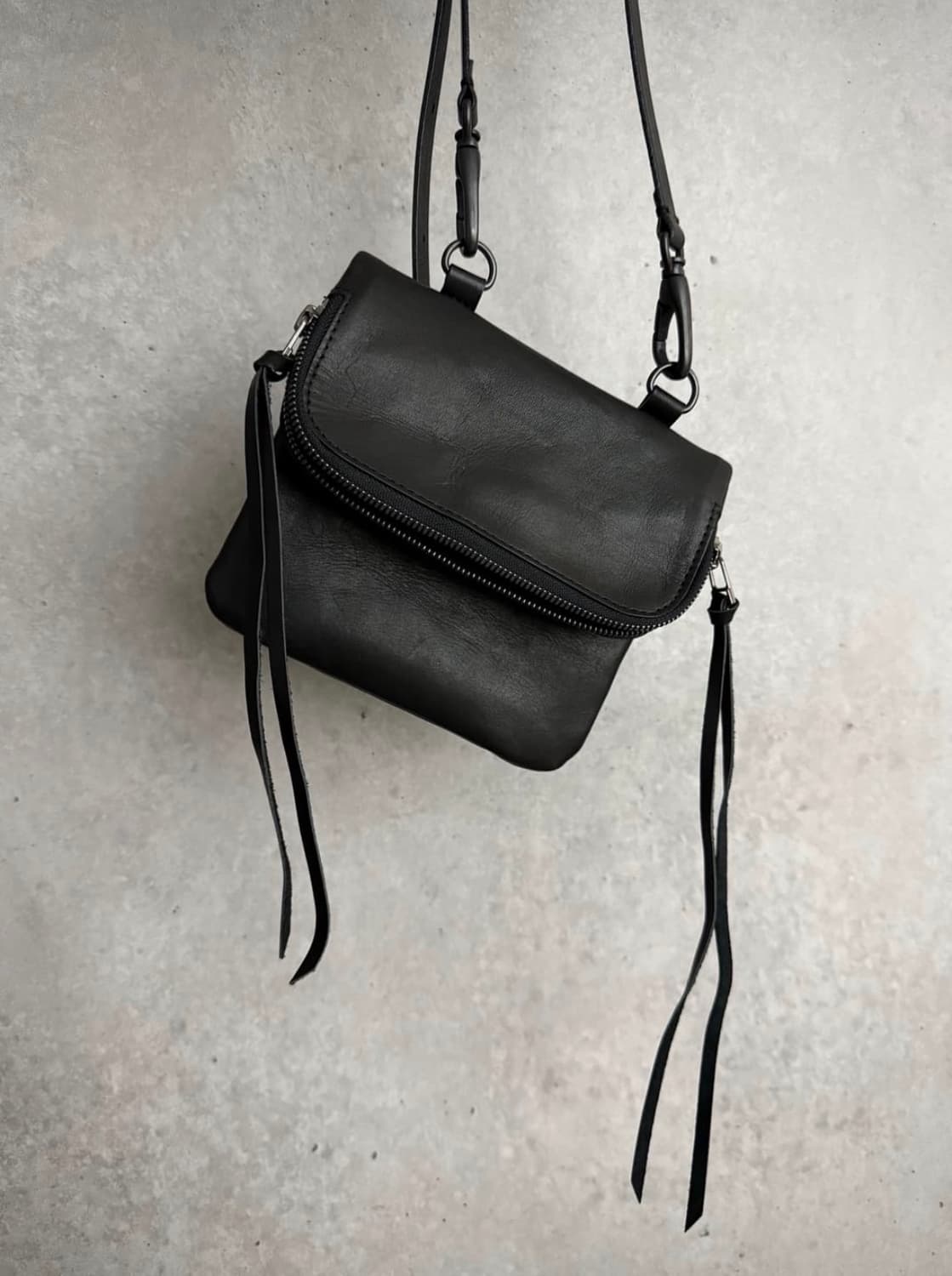 TVA cow leather shoulder pouch 상품이미지1