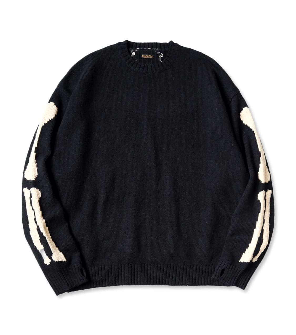 캐피탈 KAPITAL 본 크루넥 니트 5G 울 3사이즈 상품이미지2