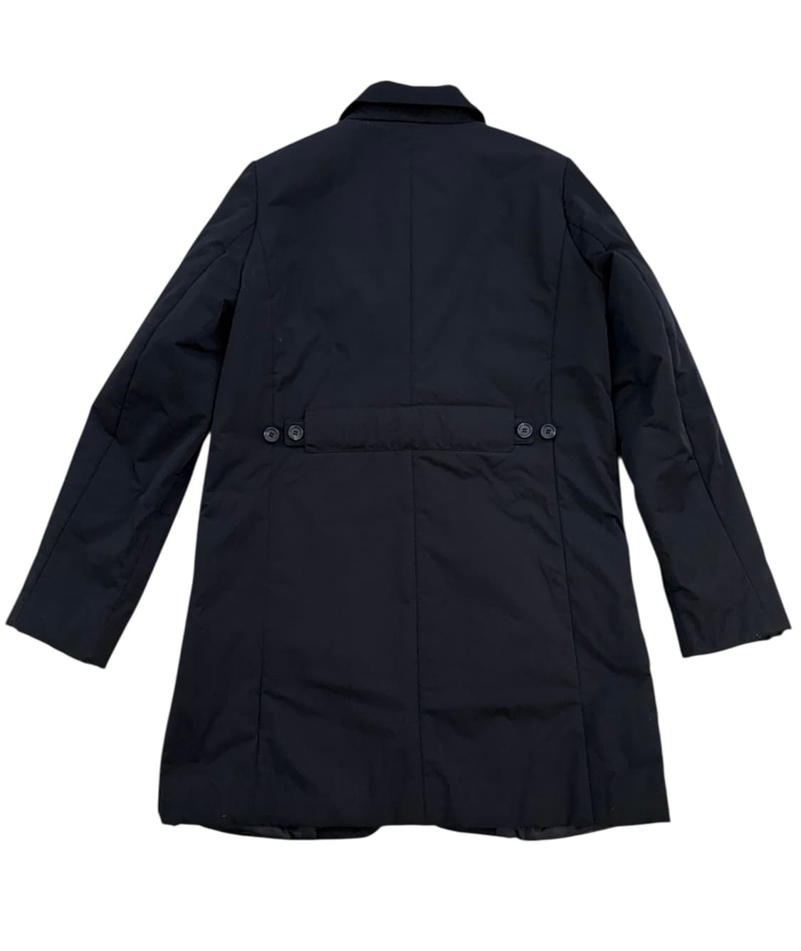 질샌더 블랙 코튼 숍 코트 상품이미지4