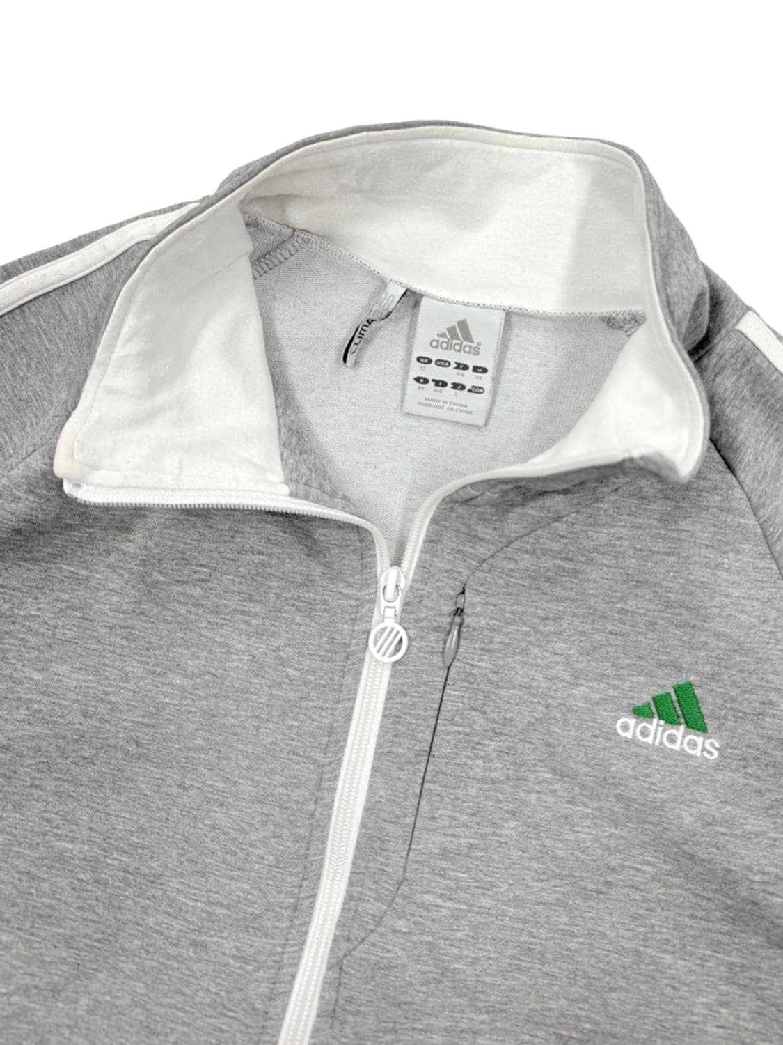 빈티지 아디다스 그레이 집업 져지 상품이미지5